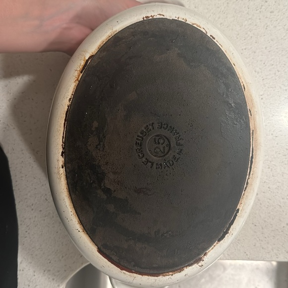 Le creuset Dutch oven # 25 oval great size - Picture 3 of 5